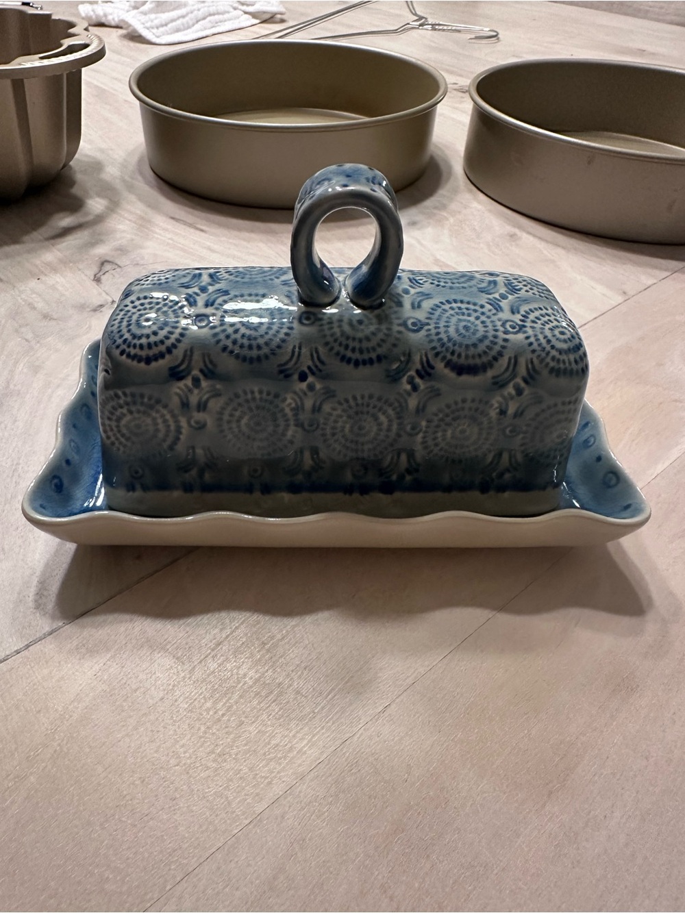 Anthropologie Butter Dish